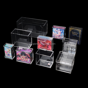 100% Bundle de résistance aux UV UPC <span class=keywords><strong>Box</strong></span> Cards <span class=keywords><strong>1ère</strong></span> <span class=keywords><strong>édition</strong></span> Anglais Japonais 151 ETB Boîtier en acrylique <span class=keywords><strong>Pokémon</strong></span> Booster <span class=keywords><strong>Box</strong></span> avec couvercle magnétique - Product Image 6