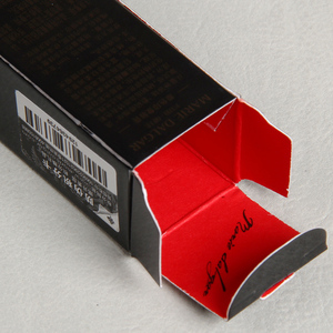Art Paper Printed Red Inside Glossy Lamination Gift Package Box <span class=keywords><strong>For</strong></span> <span class=keywords><strong>The</strong></span> True Color Image Lipstick - Product Image 4