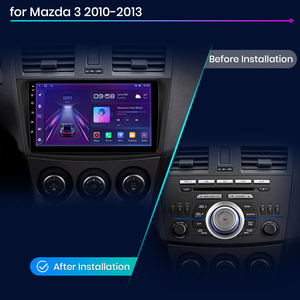 Junsun Carplay Radio mobil otomatis <span class=keywords><strong>Android</strong></span> untuk Mazda 3 bk maxx axel 2004-2013 Unit Multimedia kepala mobil pemutar DVD Mobil - Product Image 2