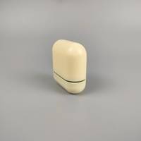 Nouveau contenant de 10g en plastique plat pour stick déodorant, rechargeable par le haut, pour stick solaire et bouteille anti-transpirante