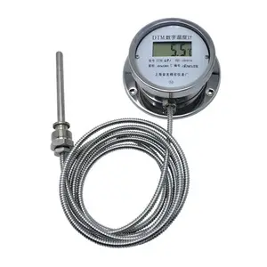 Druk thermometer boiler pointer thermometer tafel industriële mechanische thermometer met sonde