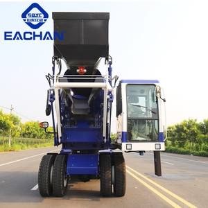 Camion malaxeur autochargeur EACHAN 4m3 à 4 roues motrices, malaxeur à béton, malaxeur à béton pour travaux publics - Product Image 3
