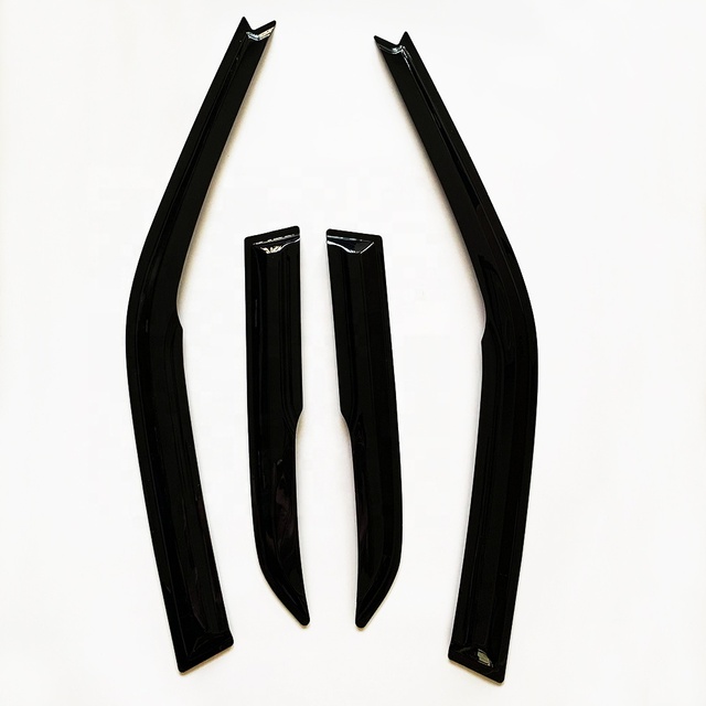 Car Accessories Side Door Window Sun Rain Visor Wind Vent Guards Deflectors for Toyota HILUX 1989-1994
