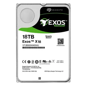 Nieuwe Retail St18000nm004j Voor Seagate Exos X18 18 Tb Harde Schijf-Intern-Sas (12 Gb/s Sas)