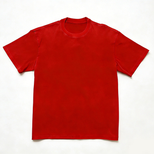 Camisetas de Marca Hip Hop para Hombre, Corte Holgado Regular, 220GSM, Diseño Sólido, Talla Grande - Product Image 3