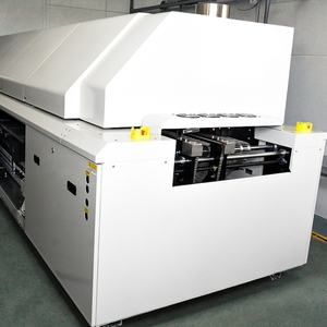 เตาอบรีโฟลว์บัดกรีแบบไร้สารตะกั่วสำหรับงานอุตสาหกรรม พร้อมระบบป้องกันไนโตรเจน สภาพใหม่ สำหรับสายการประกอบแผงวงจรพิมพ์ รวมอุปกรณ์ มอเตอร์ PLC - Product Image 2