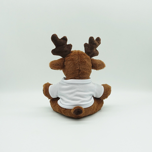 <span class=keywords><strong>2025</strong></span> nai nai đồ chơi sang trọng Tuần Lộc Thú nhồi bông Comforter thêu PP bông giáng sinh Hươu đồ chơi cho trẻ em - Product Image 3