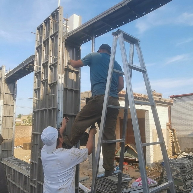 Reusable Modern Electrophoresis Steel Formwork Panel for Mall Construction Saves Huge Material Budget