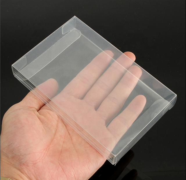 Custom Clear Hard PET Plastic Box for Handheld Retro Video System Console Protectors Transparent Display Storage Cases