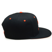 Casquette de baseball ajustée unisexe avec patchs personnalisés, logo brodé, fermeture snapback, performance sportive