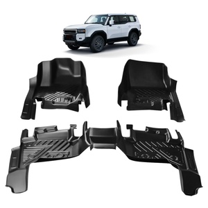 Protector de Alfombra Decorativo para Interiores de Automóviles de Alta Calidad, Tapetes de TPE 5D para Toyota Prado - Product Image 3