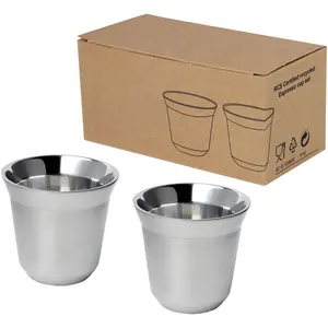 Juego de tazas de espresso Duo RCS, merchandising sostenible - Product Image 1