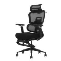 Chaise de bureau ergonomique inclinable en maille pour directeur, confortable, vente en gros, directement de l'usine