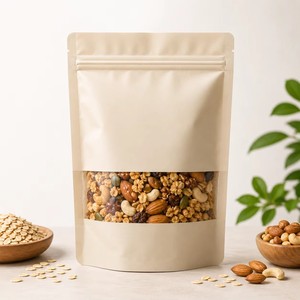 Sacs en Mylar holographiques découpés sur mesure de 3,5 g, de forme irrégulière, avec boîtes à fenêtre, combo pour 3,5 g de fleurs d'herbes sèches comestibles - Product Image 6
