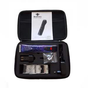 Cortadora de Pelo Inteligente Personalizable para Mascotas, Máquina Recortadora y Afeitadora para Perros y Gatos, Kit de Limpieza y Aseo, Recargable, Acero Inoxidable y Nailon - Product Image 1