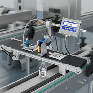 Impresora de Fechas de Caducidad para Pequeñas Empresas, para Envasado de Alimentos, Bolsas de Plástico, Botellas, Soluciones de Codificación Digital de Alta Resolución - Product Image 5