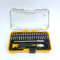 Jeu de tournevis de précision avec rallonge, embouts magnétiques variés, mini-étui compact, kit d'outils de réparation portable pour la réparation électronique