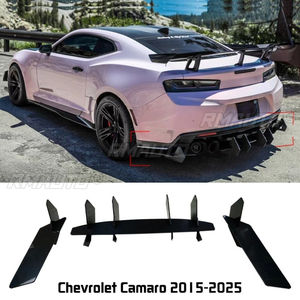 Para Chevrolet Camaro C6 2015-2025: Difusor de Labio para Parachoques Trasero, Pieza de Modificación, Protector de Parachoques, Accesorios para Coche - Product Image 3