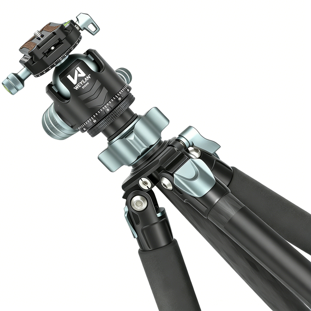 MX6 Carbon Fiber Tripod for Camera ProfessionalFlexible Travel Camera TripodStand Monopod CarbonFiber Center Column MaxLoad 25kg