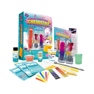 Hot Sale Children School Science Lab Science Experiment Toy for Kids Color Changing Chemistry Experiment Kit For Kids