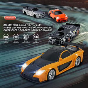 Voitures de course RC miniatures à l'échelle 1/43, course en intérieur professionnelle avec une longue durée de conduite, télécommande 2,4 GHz, jouets pour enfants et adultes, cadeaux - Product Image 2