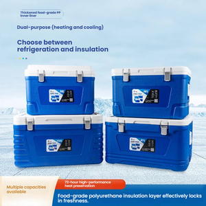 Cajas de Aislamiento Térmico para Alimentos, Cajas Refrigeradas para Entrega de Alimentos Frescos, Gran Capacidad (33-65L), Material PP, Retención de Hielo de 12-<span class=keywords><strong>24h</strong></span>, Portátiles - Product Image 2