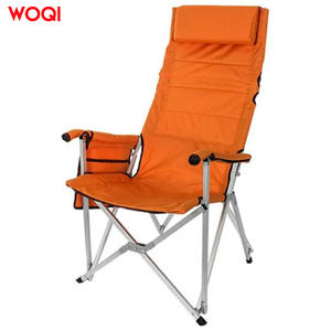 เก้าอี้พับกลางแจ้ง Woqi ขนาด 104x54x58 ซม. โครงอะลูมิเนียม ผ้า Oxford เก้าอี้พกพาสำหรับสวนและตั้งแคมป์ - Product Image 3