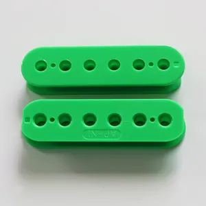 PC material Green humbucking Guitar Pickup Bobbins with 50/52mm spacing From China pickup parts supplier