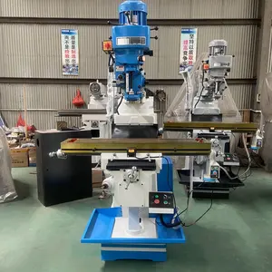 Fresadora manual vertical X6325 universal para fábrica de máquinas de fabricação de máquinas de serviço médio novo R8 melhor preço feito na China