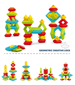 Rompecabezas de plástico ABS ecológico multifuncional, Torre mágica, pirámide, juguete educativo, juego DIY, caja de construcción de entrenamiento cerebral - Product Image 5
