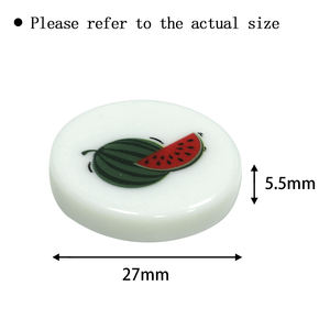 Jetons de <span class=keywords><strong>poker</strong></span> personnalisés en vrac de 27 mm, jetons ronds de couleur unie pour jeux de société et jeux éducatifs pour enfants - Product Image 4