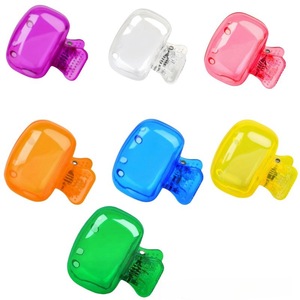 Toothbrush Organizer Clip Portable Plastic Travel Toothbrush Case With Protective Cap For On The Go Use - Product Image 4