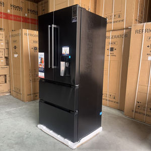 Réfrigérateur congélateur à porte française LG de qualité supérieure, 220V/50Hz, finition en acier inoxydable <span class=keywords><strong>noir</strong></span>, pour usage domestique - Product Image 2