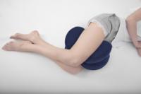 Oreiller de jambe ergonomique en mousse à mémoire de forme