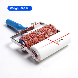 أدوات تحسين المنزل ، آلة ديكور ، أسطوانة تصميم نمط المطاط 6 بوصات - Product Image 2