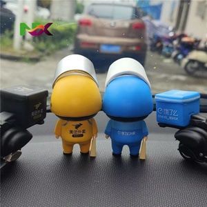 Figura <span class=keywords><strong>de</strong></span> Anime <span class=keywords><strong>de</strong></span> Crayon Shinchan como Repartidor en Motocicleta, Modelo GK, Decoración para Coche - Product Image 4