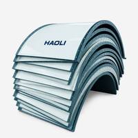 Silo boulonné HAOLI 300T à montage facile |   Système de stockage modulaire de ciment pour centrale à béton