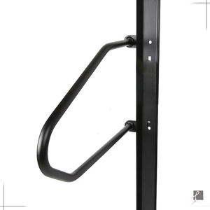 Porte-vélo en forme <span class=keywords><strong>de</strong></span> crochet incurvé à dessus vertical en métal noir <span class=keywords><strong>suspendu</strong></span> porte-vélos muraux pour cyclisme - Product Image 2