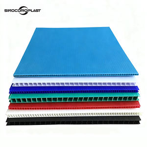 Fábrica al por mayor HOJA DE coroplast en blanco 4x8 Hoja de polipropileno coroplast paneles de plástico corrugado hoja Corex - Product Image 2