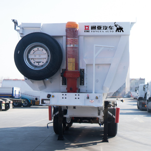 Semirremolque Volquete Trasero <span class=keywords><strong>de</strong></span> 3 <span class=keywords><strong>Ejes</strong></span> y 40 Toneladas <span class=keywords><strong>para</strong></span> Piedra y Arena - Product Image 4