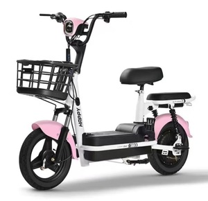 Vélo électrique parent-enfant 48V 14 pouces, mini vélo électrique pour la famille, trajets scolaires, certifié 3C, confortable, double siège, cyclomoteur urbain - Product Image 3