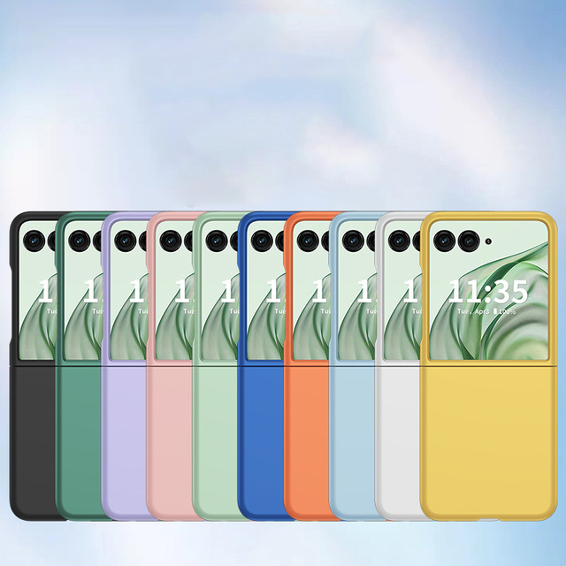 2024 Full Protection Colorful Matte Hard PC Mobile Phone Case Cover for Motorola Moto Razr 50 Ultra