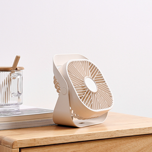 Quạt mini USB di động, pin sạc, để bàn, treo tường, xoay được, làm mát bằng khí, dùng cho ô tô, bán chạy năm 2023, <span class=keywords><strong>6</strong></span> inch, quạt BLDC - Product Image 1