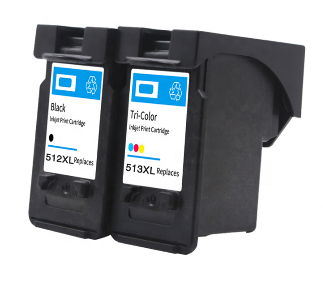 Printer Remanufactured Ink Cartridge PG-512XL CL-513XL for Canon Pixma MP280 330 480 490