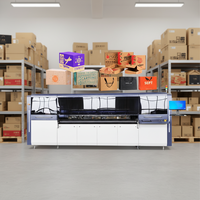 Máquina de Impresión Multipaso de Alta Eficiencia RS2500-E8 para Cajas de Cartón Corrugado Blanco