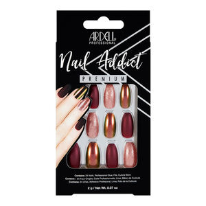 Boîte à ongles artificiels rose, vente en gros, emballage, <span class=keywords><strong>faux</strong></span> ongles personnalisés, presse sur les boîtes - Product Image 1