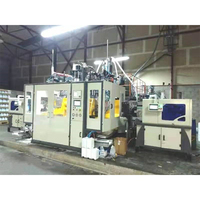 Ligne de machine de moulage par soufflage automatique à double station pour bouteilles 38CrMoALA Processus de contrôle PLC à vis PE/PET/PP/PVC