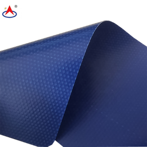Resistente AI RAGGI UV di Acqua a prova di tessuto in poliestere spalmato in pvc per la tenda di lato - Product Image 1