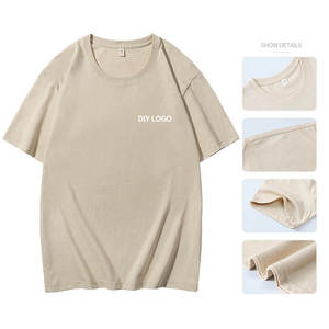 เสื้อยืดเปล่าแบบยูนิเซ็กซ์ 180GSM ผ้าฝ้าย 100% รับออกแบบลายสกรีน พิมพ์ลายซิลค์สกรีน เป็นมิตรกับสิ่งแวดล้อม ระบายอากาศได้ดี เสื้อยืดเรียบง่าย สั่งซื้อจำนวนมาก - Product Image 4