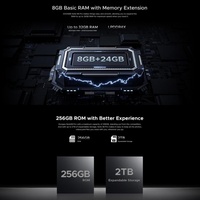 Nuevo Teléfono Inteligente Doogee Note 58 Pro Octa Core LTE CDMA GSM con Cámara de 8+16MP, Android 15, NFC, Batería de 6250mAh, Pantalla IPS de 6.7 Pulgadas y 90Hz, 8+256GB